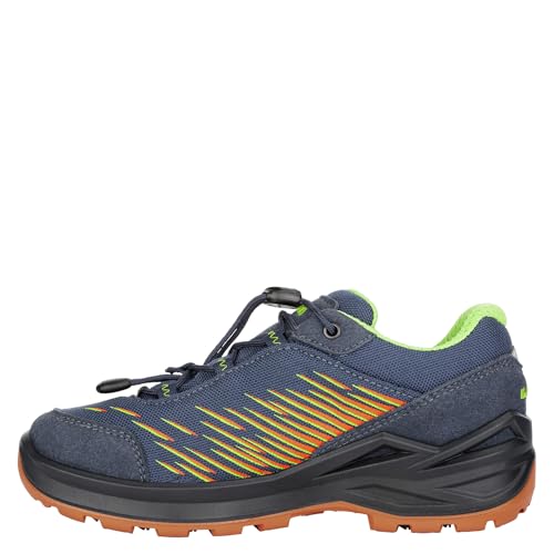 LOWA Halbschuh ZIRROX GTX LO JUNIOR blau/orange 23 von LOWA