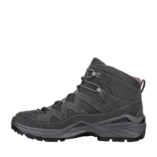 LOWA Stiefel mittel SIRKOS EVO GTX MID Ws graphit/altrosa 37 von LOWA