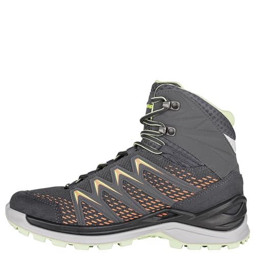 LOWA W Innox Pro GTX Mid Grau - Gore-Tex Leichter sportlicher Damen Gore-Tex Multifunktionsschuh, Größe EU 43.5 - Far von LOWA