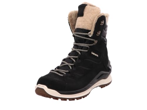 Lowa Damen Calceta Evo GTX Schuhe, schwarz-Champagner, UK 6 von LOWA