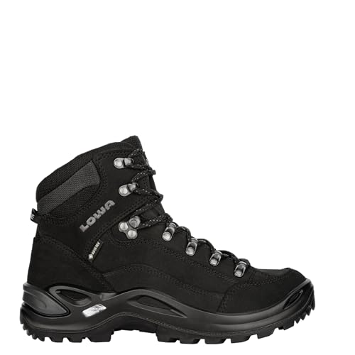 LOWA Stiefel mittel RENEGADE GTX MID Ws tiefschwarz 43.5 von LOWA