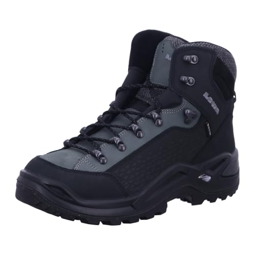 Lowa 411970 RENEGADE WARM GTX MID schwarz/grau Gr. 47 von Lowa