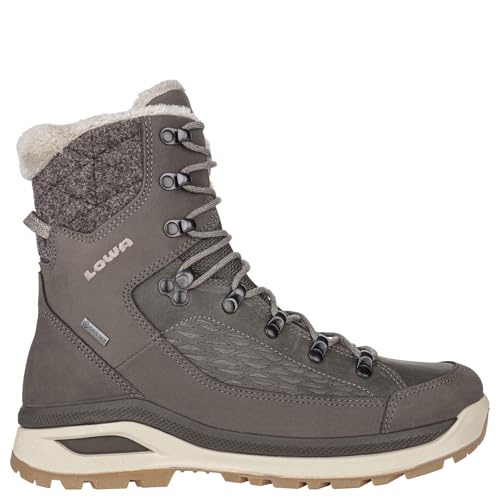 LOWA Stiefel hoch RENEGADE EVO ICE GTX Ws stein/champagner, 37 von LOWA