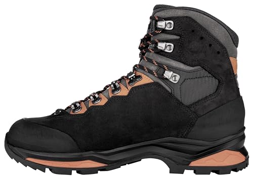 LOWA Stiefel mittel CAMINO EVO GTX W [2024] schwarz/orange, 44.5 von LOWA