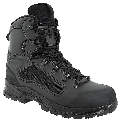 LOWA BREACHER GTX MID WIDE Einsatzstiefel (42.5 EU, Schwarz) von LOWA