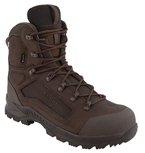 LOWA BREACHER N GTX MID Einsatzstiefel (43.5 EU, Dunkelbraun) von LOWA