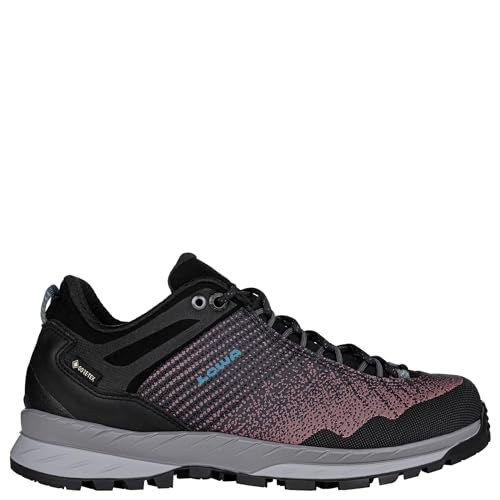 LOWA Halbschuh CAREZZA GTX LO Ws schwarz/Altrosa 41 von LOWA