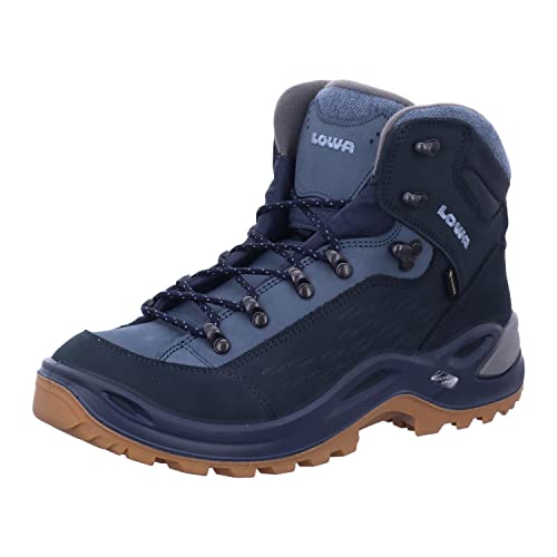 LOWA Damen 420970 6917 RENEGADE WARM GTX MID WS navy/eisblau Gr. 37 von LOWA