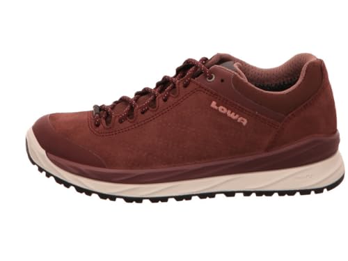 LOWA W Malta GTX Lo Lila/Violett - Gore-Tex Wasserdichter komfortabler Damen Gore-Tex Freizeitschuh, Größe EU 38 - FA von LOWA