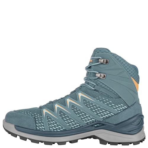 LOWA Damen Outdoorshuhe Innox Pro GTX Mid 320703 Petrol/Arktis 37.5 von LOWA