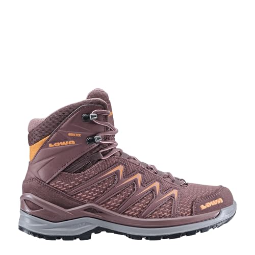 LOWA Damen Outdoorshuhe Innox Pro GTX Mid 320703 Steel Blue/Rose 43.5 von LOWA