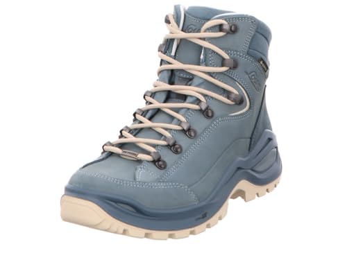 LOWA Damen RENEGADE 100 GTX MID Ws Wanderstiefel, Jade/Panna, Gr.41,5 von LOWA