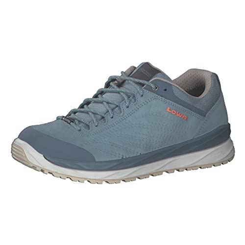 LOWA Halbschuh Malta GTX LO Ws eisblau/Mandarine 37 von LOWA