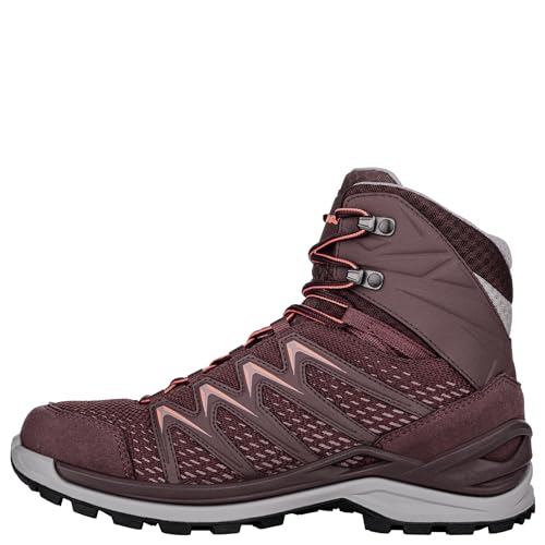 LOWA Damen Outdoorshuhe Innox Pro GTX Mid 320703 Burgundy-Coral 39 von LOWA