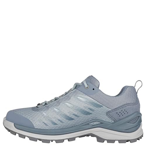 LOWA Damen Wanderschuhe Ferrox GTX Lo Ws 320697 Smokeblue/Iceblue 40 von LOWA