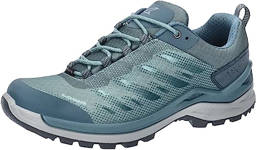 LOWA Damen Wanderschuhe Ferrox GTX Lo Ws 320697 Smokeblue/Iceblue 41.5 von LOWA