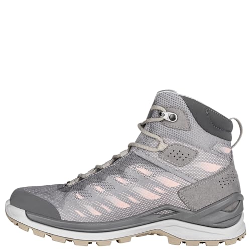 LOWA Damen Wanderschuhe Ferrox GTX Mid Ws 320679 Grey/Rose 39 von LOWA