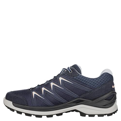 LOWA Damen Wanderschuhe Innox PRO GTX LO WS 320709 Navy/Lachs 37.5 von LOWA