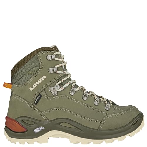 LOWA Stiefel mittel RENEGADE GTX MID Ws [2024] graugrün/pann, 38 von LOWA