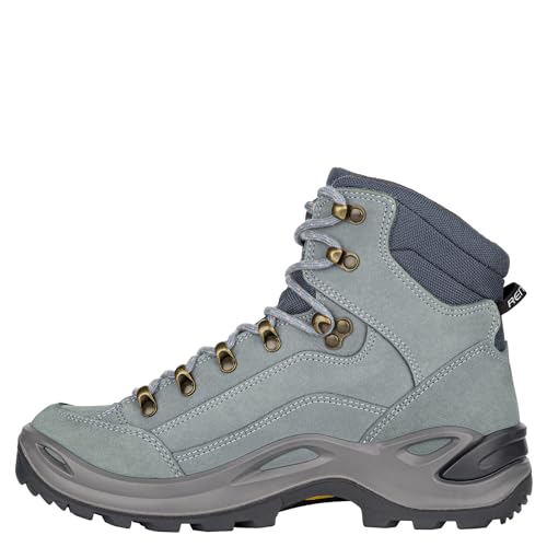 LOWA Damen Wanderschuhe Renegade GTX Mid 320945 Eisblau/Lachs 42.5 von LOWA