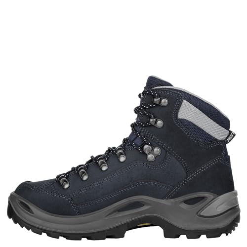 LOWA Stiefel mittel RENEGADE GTX MID Ws navy/grau 39.5 von LOWA