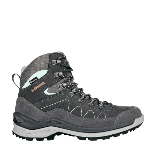 LOWA Stiefel mittel TORO PRO GTX MID Ws graphit/jade 38 von LOWA