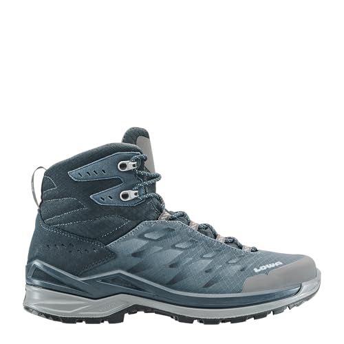 LOWA Stiefel mittel FERROX GTX MID [2024] navy/rauchblau, 42 von LOWA