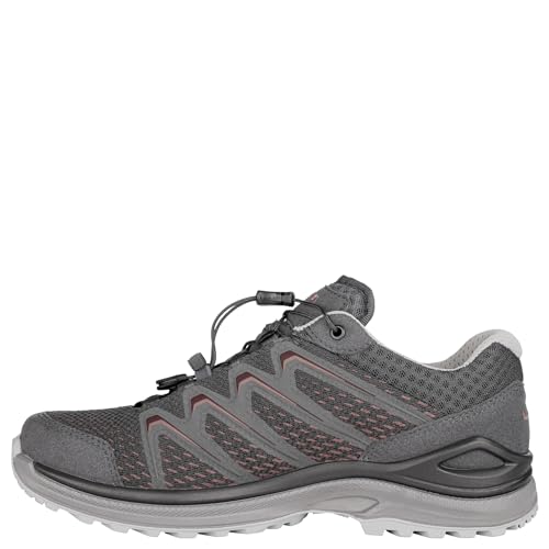 LOWA W Maddox GTX Lo Grau - Gore-Tex Leichter wasserdichter Damen Gore-Tex Multifunktionsschuh, Größe EU 42.5 - Farbe von LOWA