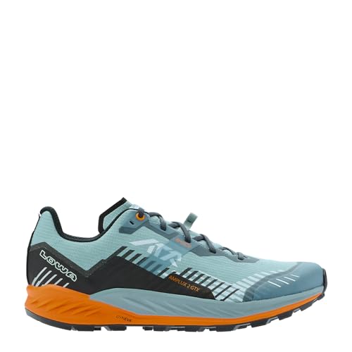 LOWA Halbschuh AMPLUX 2 GTX rauchblau/orange, 42.5 von LOWA