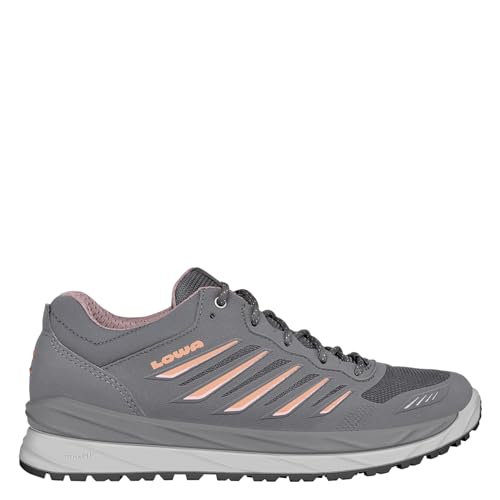 LOWA Halbschuh AXOS GTX LO Ws grau/Melone 41.5 von LOWA