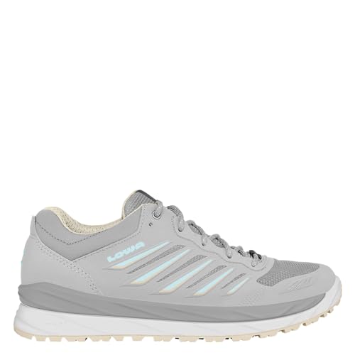 LOWA Halbschuh AXOS GTX LO Ws hellgrau/aquamarin 37.5 LOWA Halbschuh AXOS GTX LO Ws hellgrau/aquamarin 37.5 von LOWA