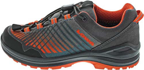 LOWA Halbschuh CAREZZA GTX LO JR anthrazit/orange, 32 von LOWA