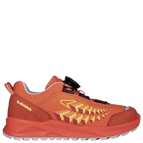 LOWA Halbschuh FERROX GTX LO JUNIOR Flame/senf 35 von LOWA