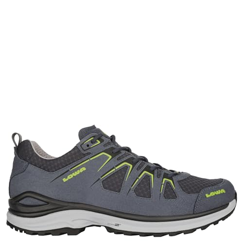 LOWA Halbschuh Innox EVO GTX LO stahlblau/Limone 41.5 von LOWA