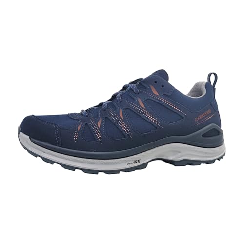 LOWA Halbschuh INNOX EVO II GTX Ws navy/rotholz, 42 von LOWA