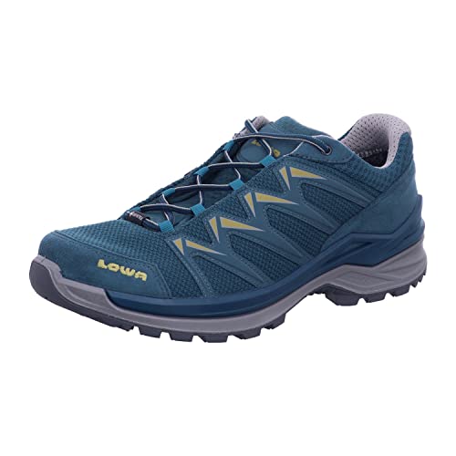 LOWA Halbschuh Innox PRO GTX LO Petrol/senf 45 von LOWA