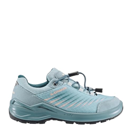 LOWA Halbschuh ZIRROX II GTX LO JR petrol/senf 23 von LOWA PROFESSIONAL