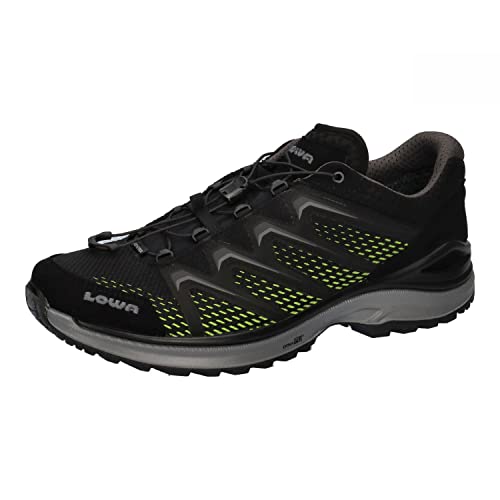 LOWA Herren Wanderschuhe Maddox GTX Lo 310614 Black/Lime 42 von LOWA