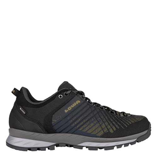 Lowa Herren Carezza GTX Lo Textile Synthetic Anthracite Bronze Schuhe 44.5 EU von Lowa