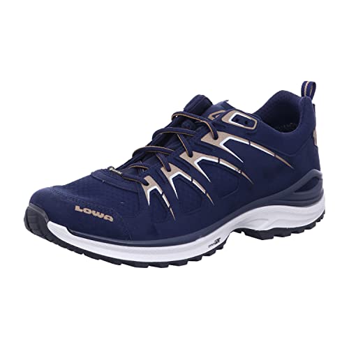 LOWA Herren Innox EVO GTX LO Outdoorschuhe, Navy/Bronze, Gr. 43,5 von LOWA