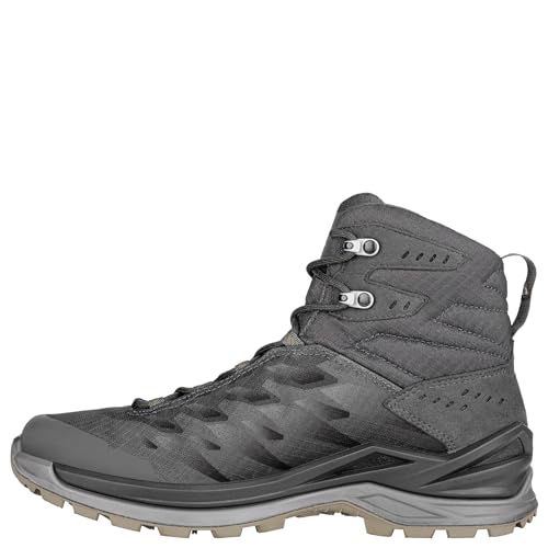 LOWA Herren Multifunktionsstiefel FERROX GTX MID anthrazit/Bronze dunkelgrau - 11,5/46.5 von LOWA