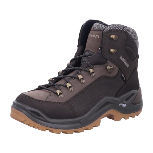 LOWA Herren Renegade WARM GTX MID Winterstiefel, Schiefer/Nelke, Gr. 43,5 von LOWA