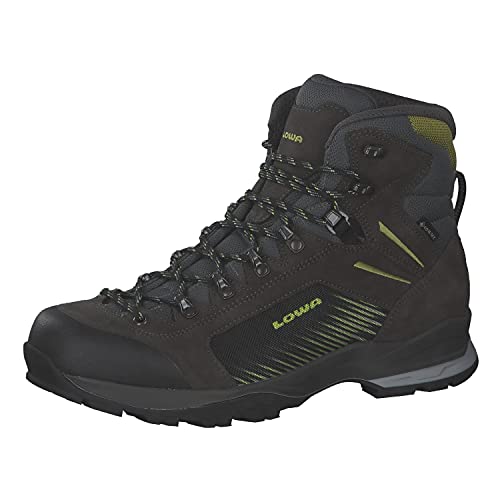 LOWA Herren Trekking Schuhe Vigo GTX 210708 Graphite/Lime 47 von LOWA