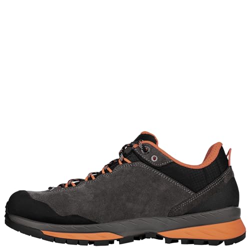 LOWA Herren Trekkingschuhe Delago GTX Lo 210097 Anthracite/Flame 42 von LOWA