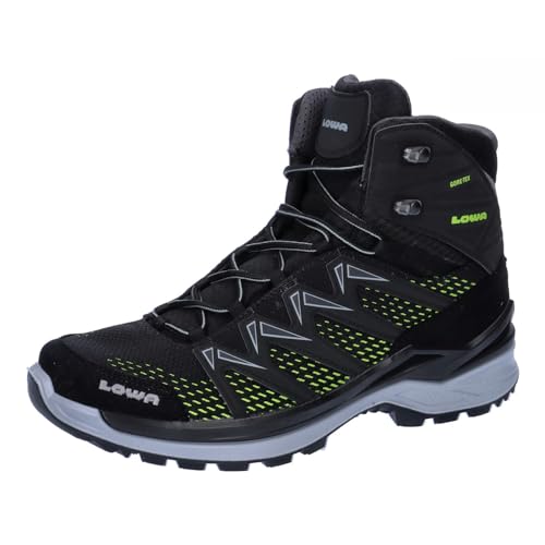 LOWA Herren Wanderschuhe Innox PRO GTX® MID 310703 Black/Lime 45 von LOWA