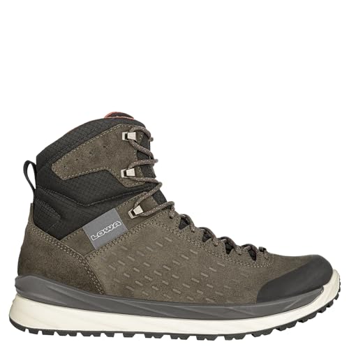 LOWA M Malta GTX Mid Oliv - Gore-Tex Wasserdichter funktionaler Herren Gore-Tex Freizeitschuh, Größe EU 44.5 - Farbe von LOWA