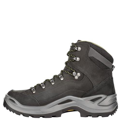 LOWA Stiefel mittel RENEGADE GTX MID schwarz/oliv 40 von LOWA