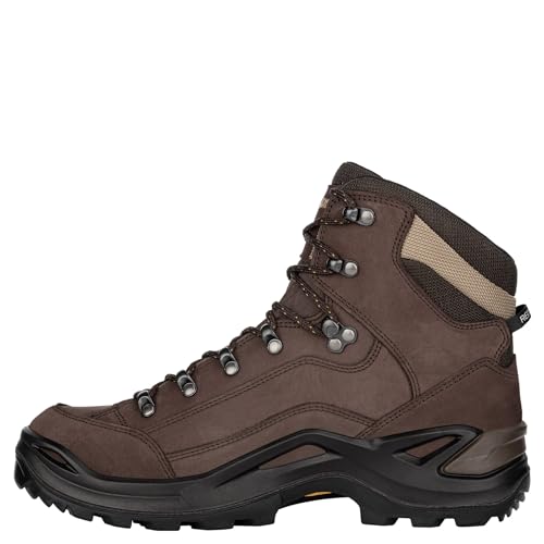 LOWA Herren Wanderschuhe Renegade GTX Mid 310945 Espresso 42 von LOWA