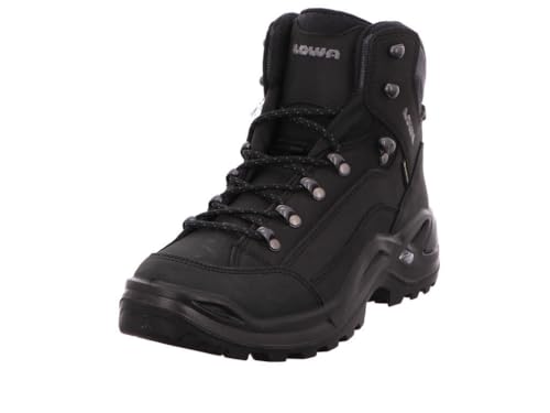 Lowa Herren Wanderschuhe Renegade GTX Mid 311945 Tiefschwarz 41 von LOWA PROFESSIONAL