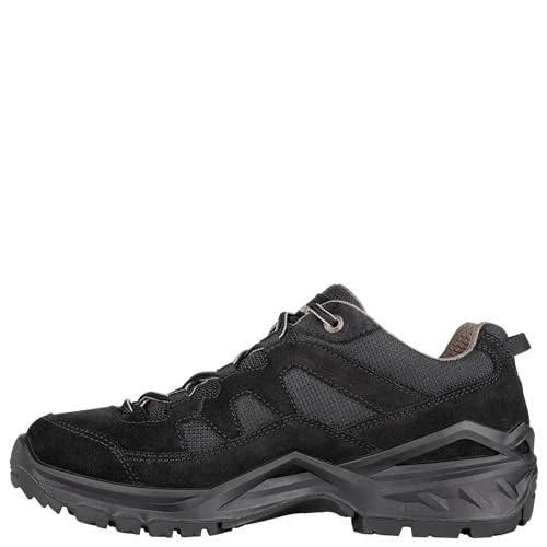 LOWA Herren Wanderschuhe Sirkos Evo GTX Low 310805 Schwarz/Dune 42 von LOWA